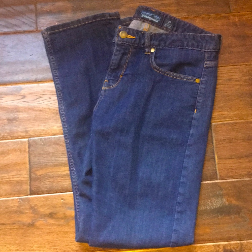 Patagonia Straight Leg Dark Wash Jeans